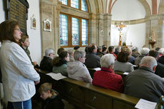 Familiengottesdienst zum Erntedankfest in der Weingartenkapelle (Foto: Karl-Franz Thiede)